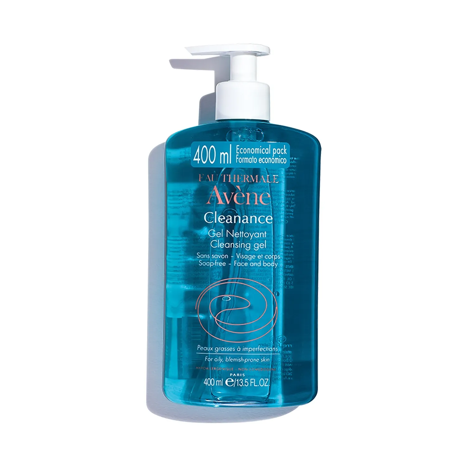 أفين كلينانس غسول جل للبشرة الدهنية 400مل