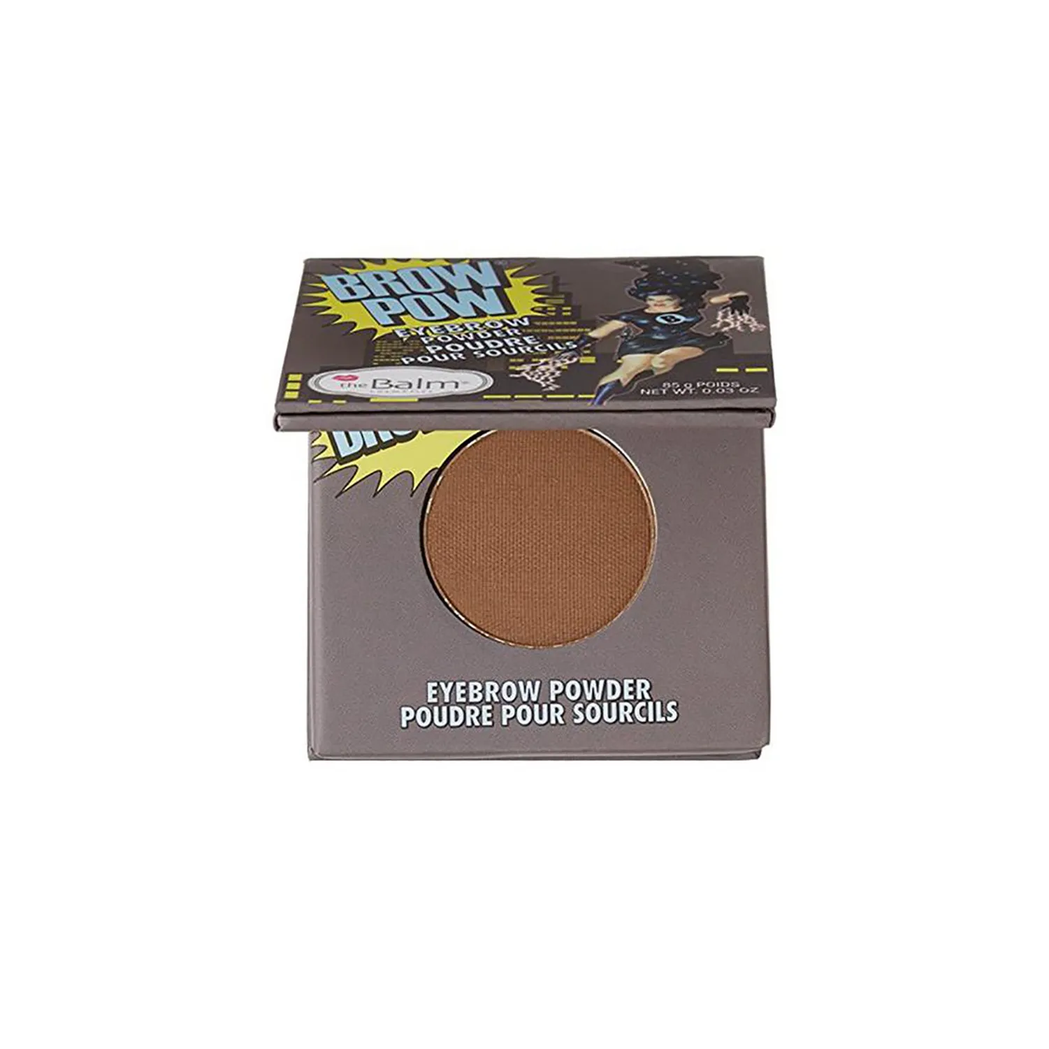 ذا بالم مسحوق الحواجب من براو باو البني الفاتح