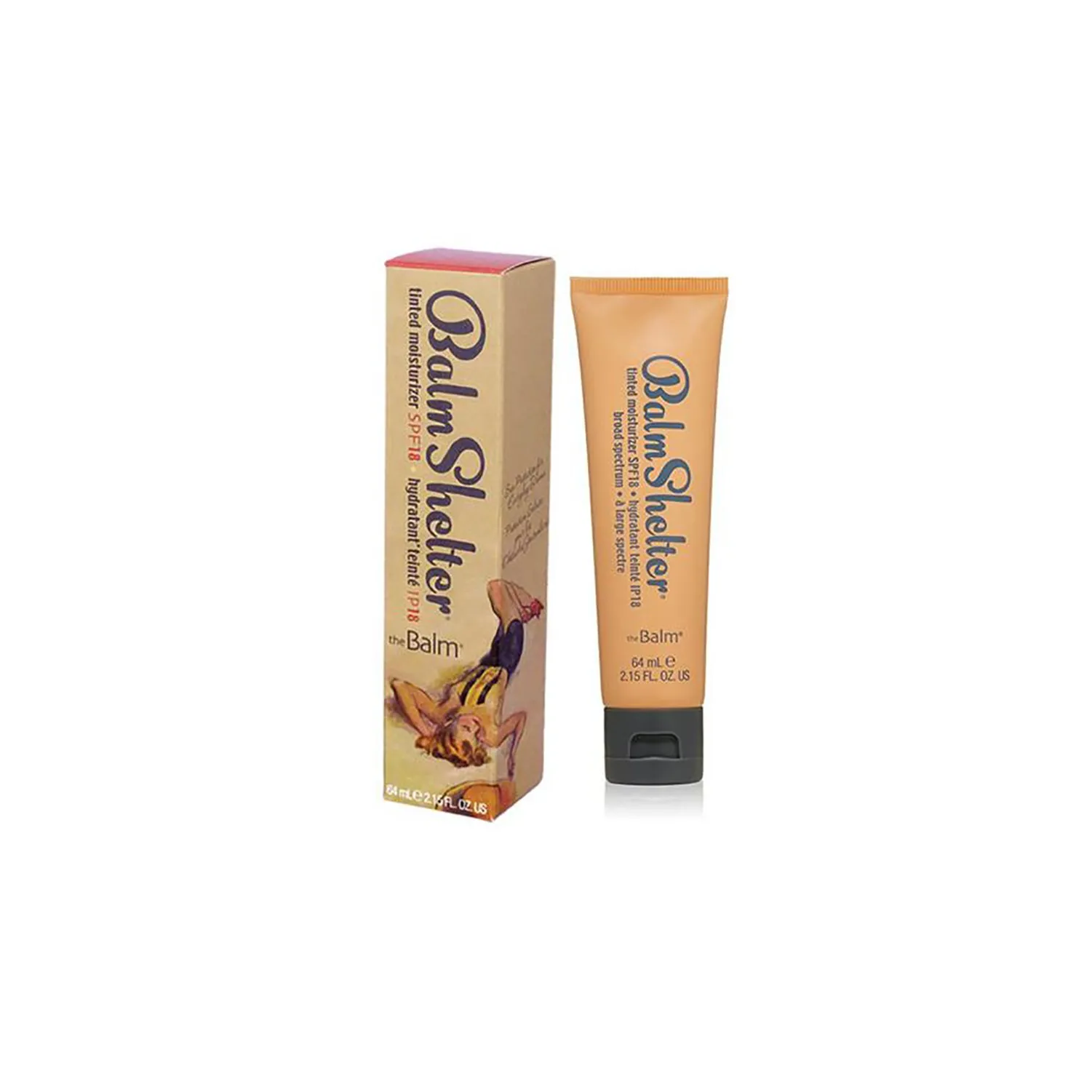 ذا بالم شيلتر مرطب ملون افتح من الفاتح