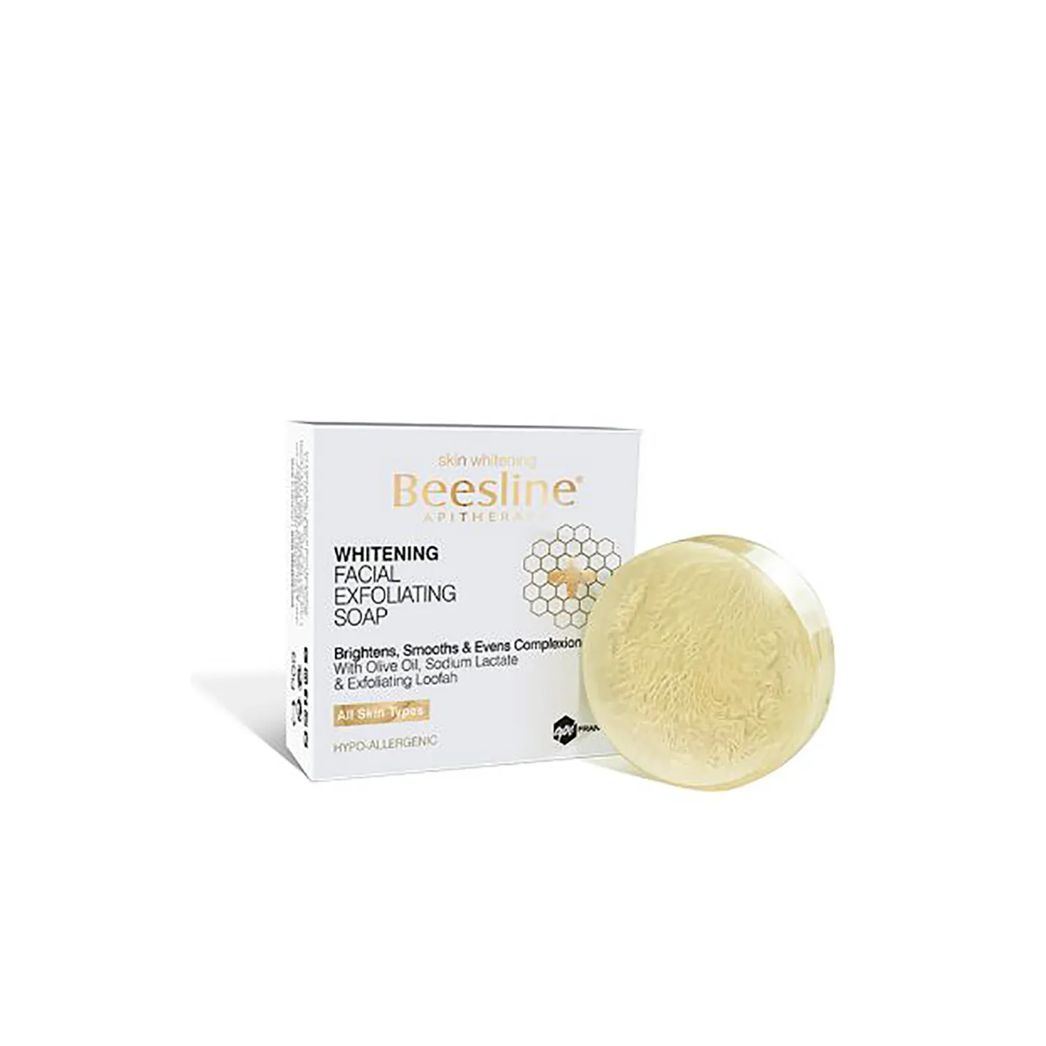 بيزلين صابونة مفتح ومقشر للوجه 60 جم