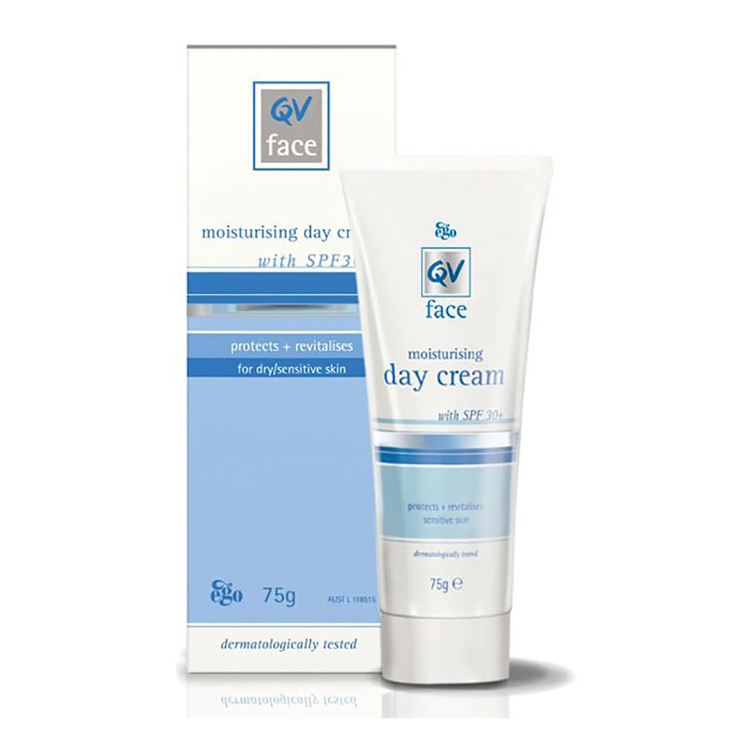 كيو في كريم للوجه بعامل حماية 30 75حم