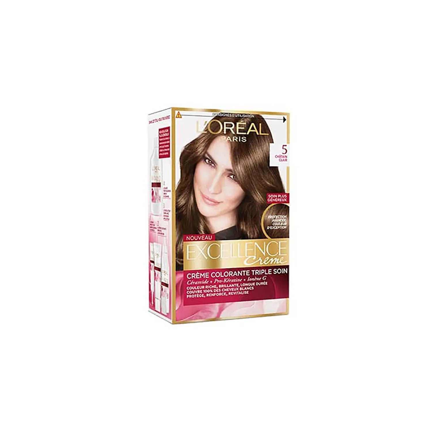 لوريال اكسلنس كريم لون 5 بني فاتح