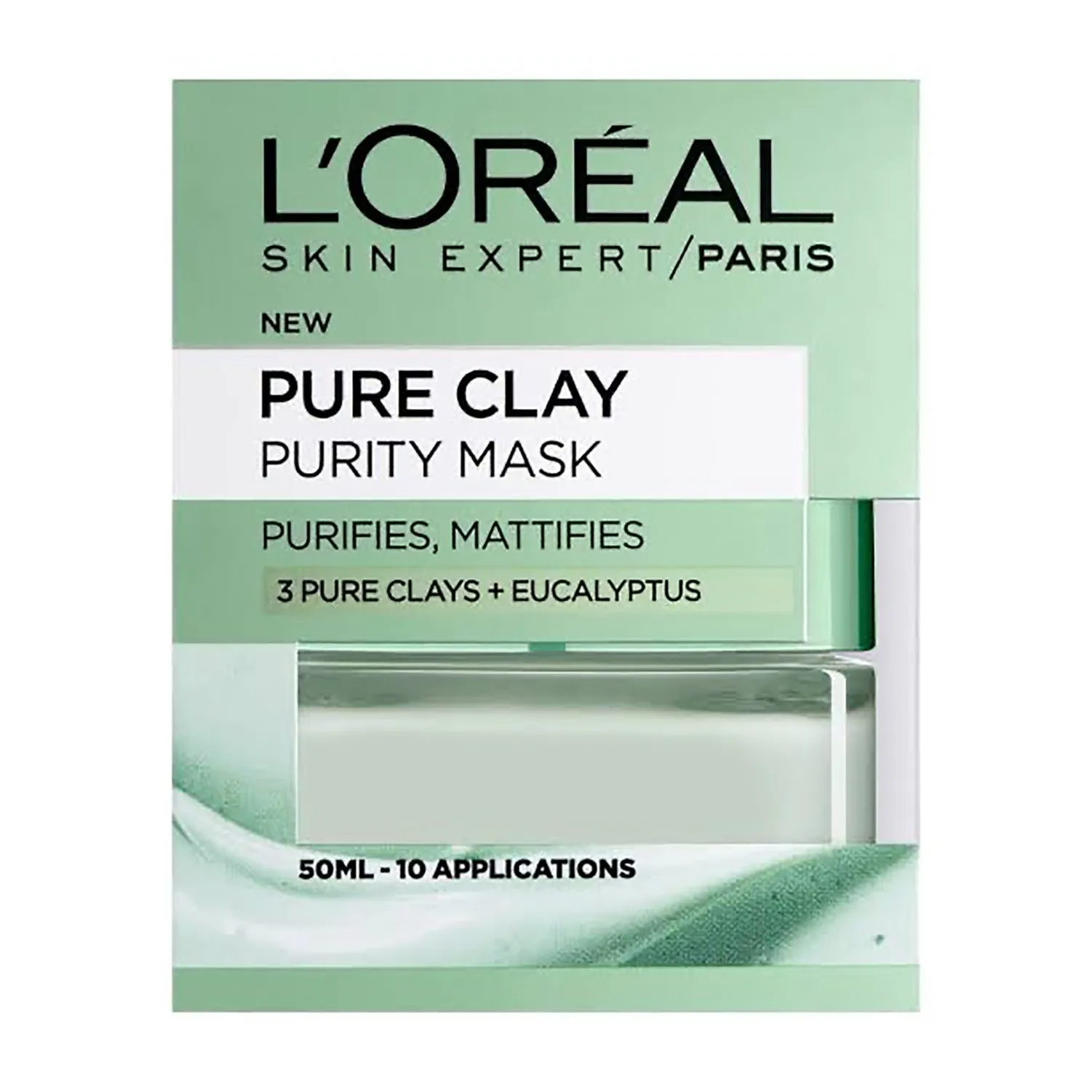 لوريال بيور كلاي ماسك نقاء 50مل