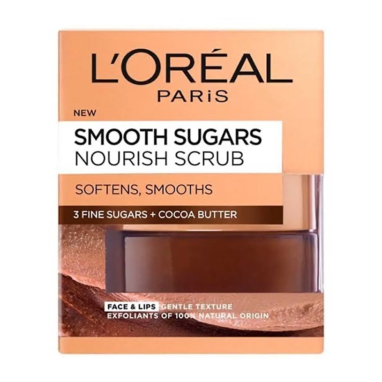 لوريال مقشر السكر الناعم مغذي 50مل