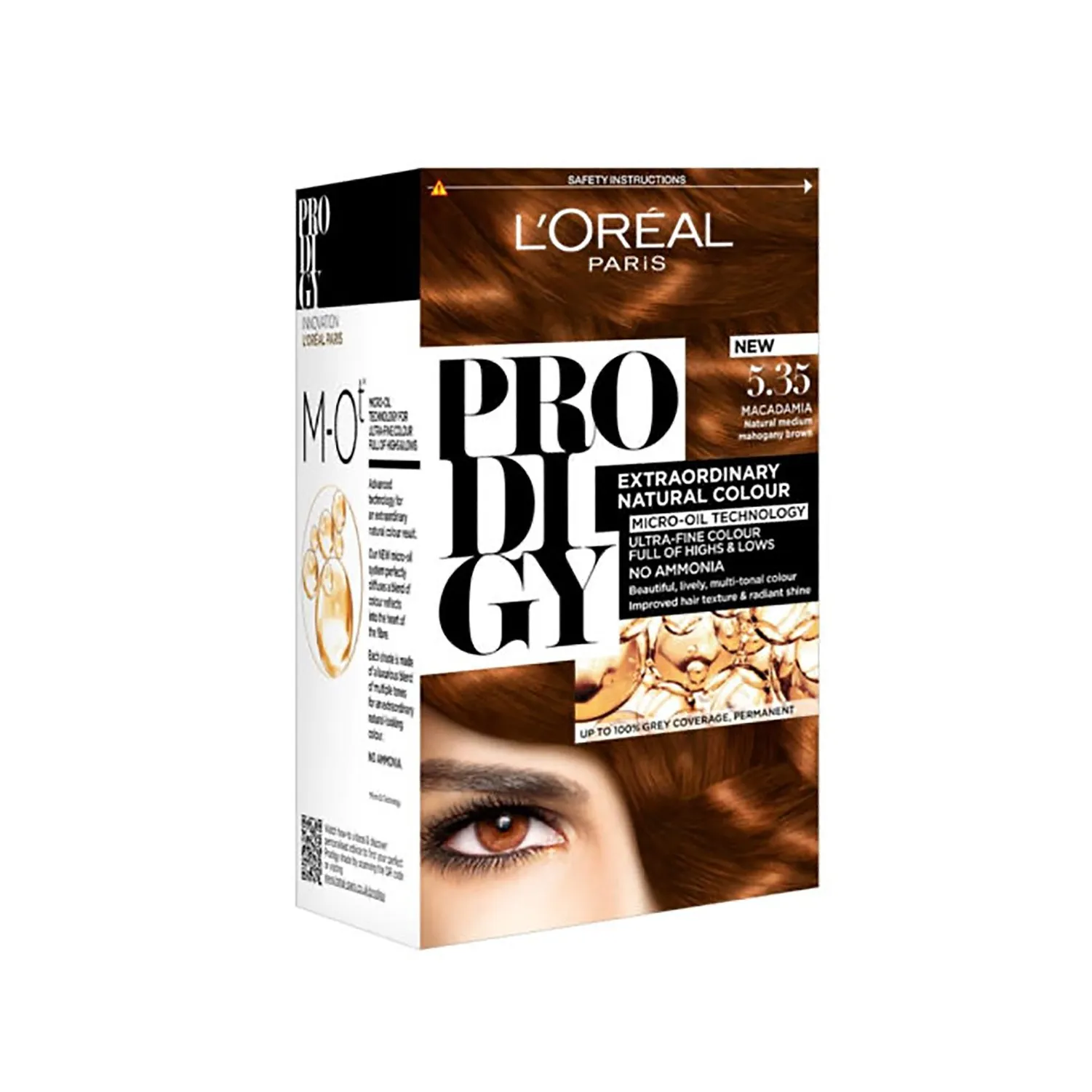 لوريال برودجي زيت لون 5.35 المكاديميا