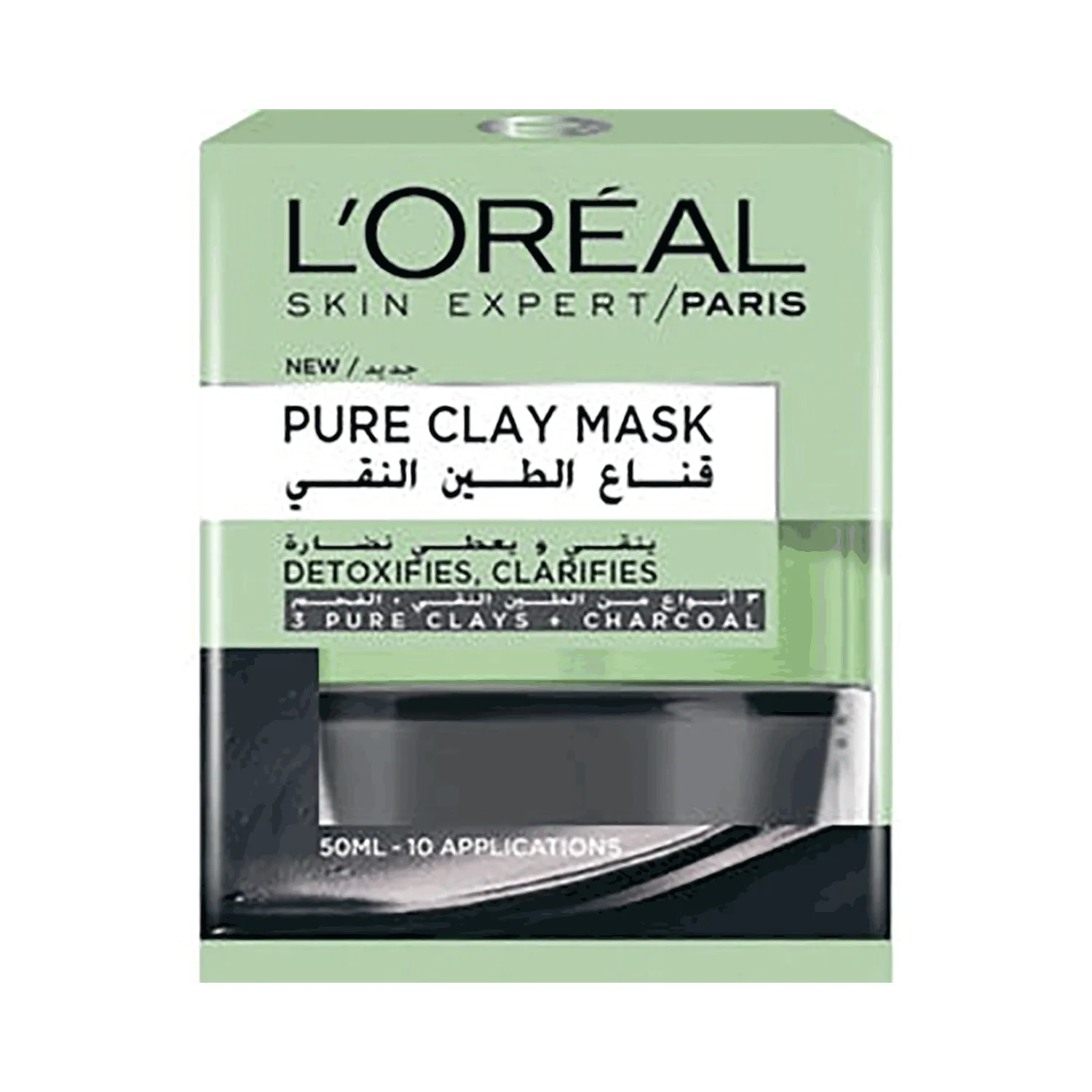 لوريال بيور كلاي ماسك مضاد للسموم 50مل