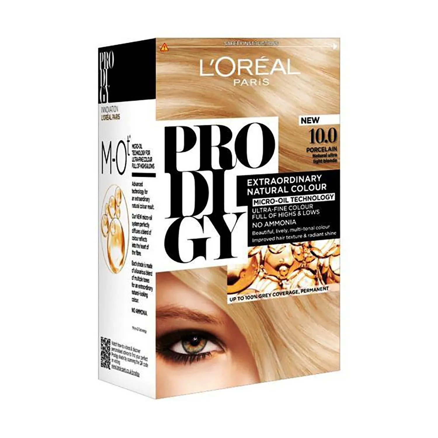 لوريال برودجي زيت لون 10 أشقر فاتح جدا