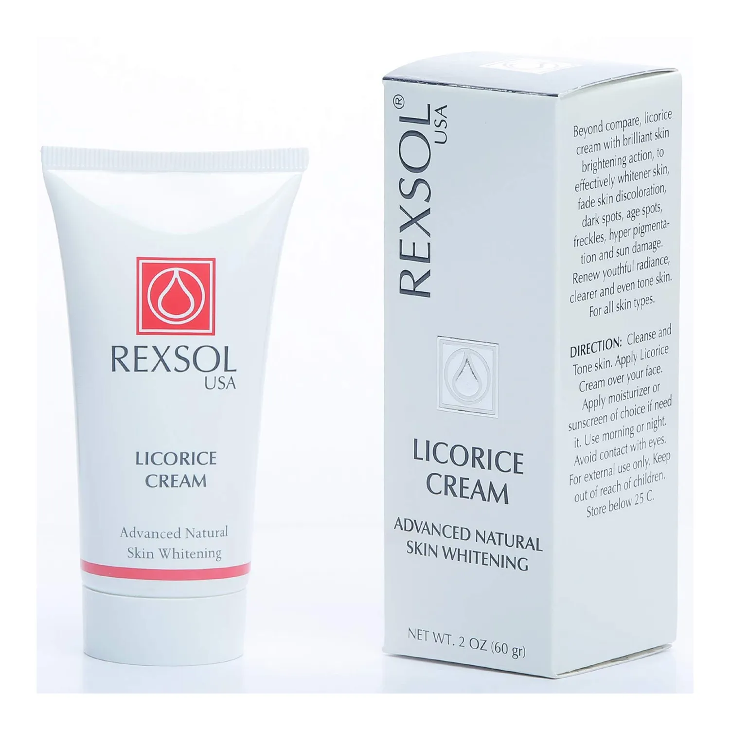 ريكسول كريم التبيض الطبيعي بالعرق سوس 60 جم