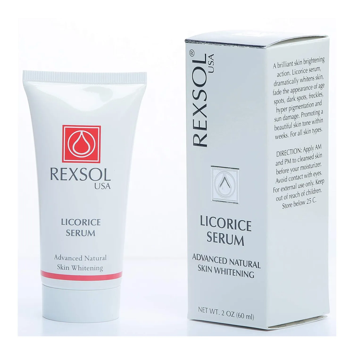 ريكسول سيروم التبيض الطبيعي بالعرق سوس 60 مل