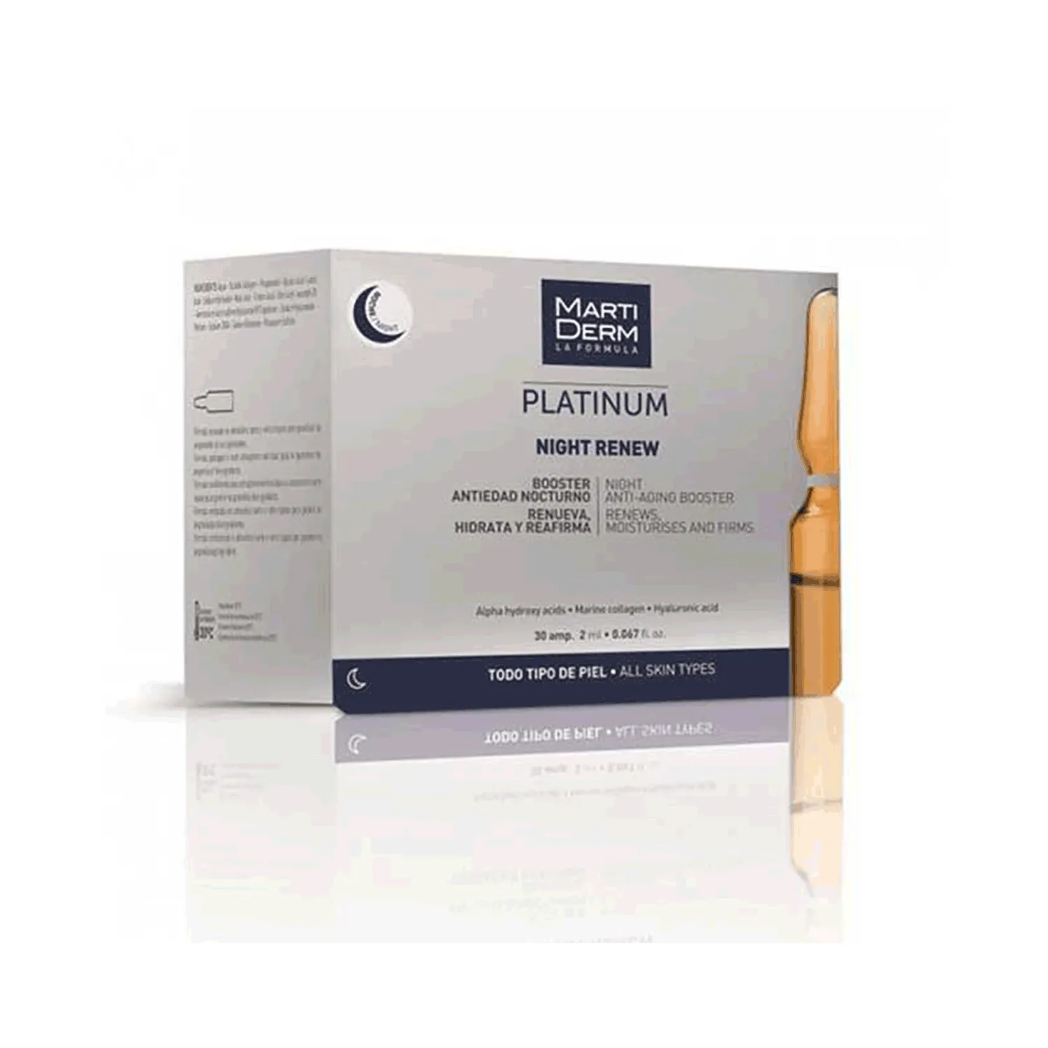 مارتيديرم بلاتينيوم نايت رينيو أمبول 30x2مل