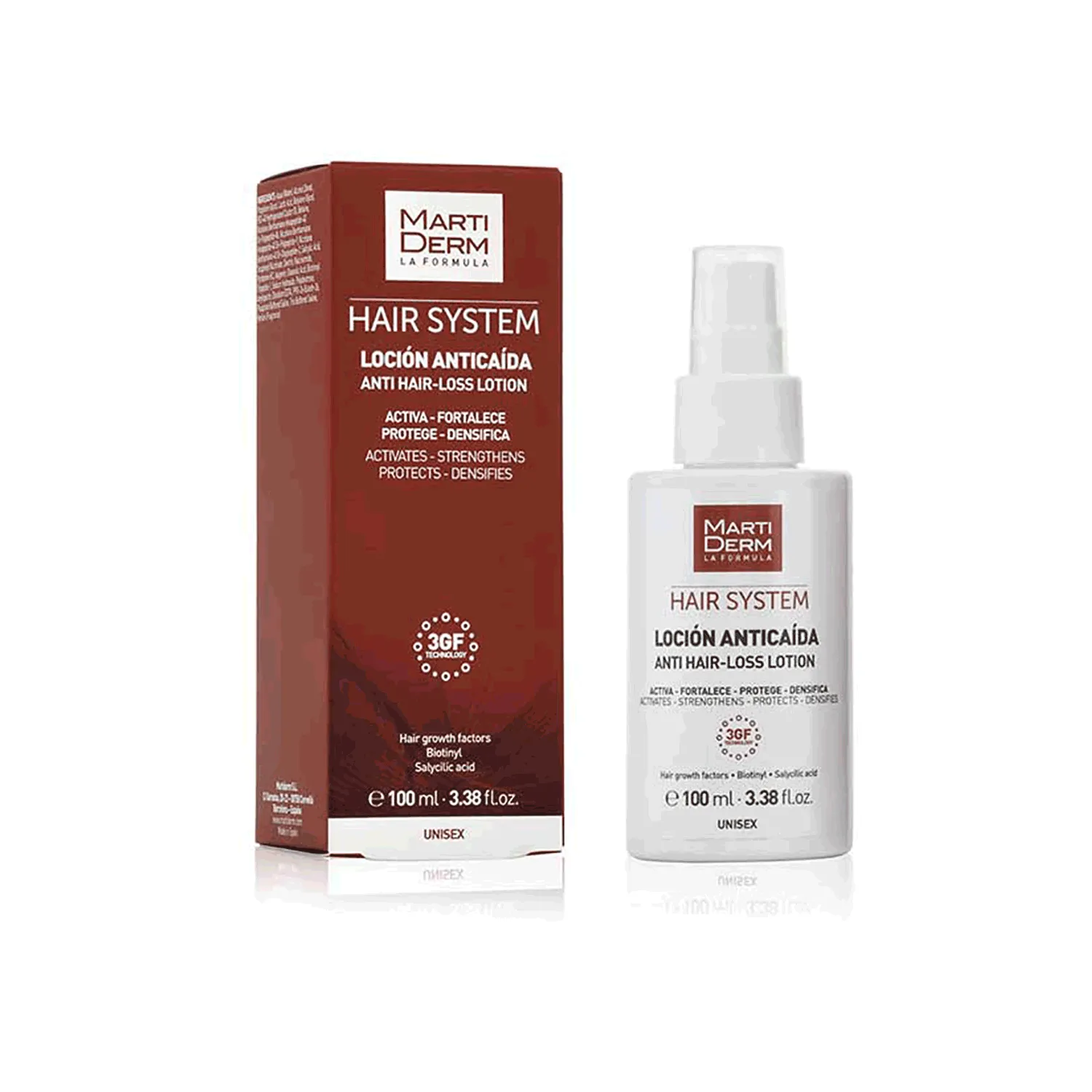 مارتيديرم 3 جي اف لوشن لتساقط الشعر للجنسين 100مل