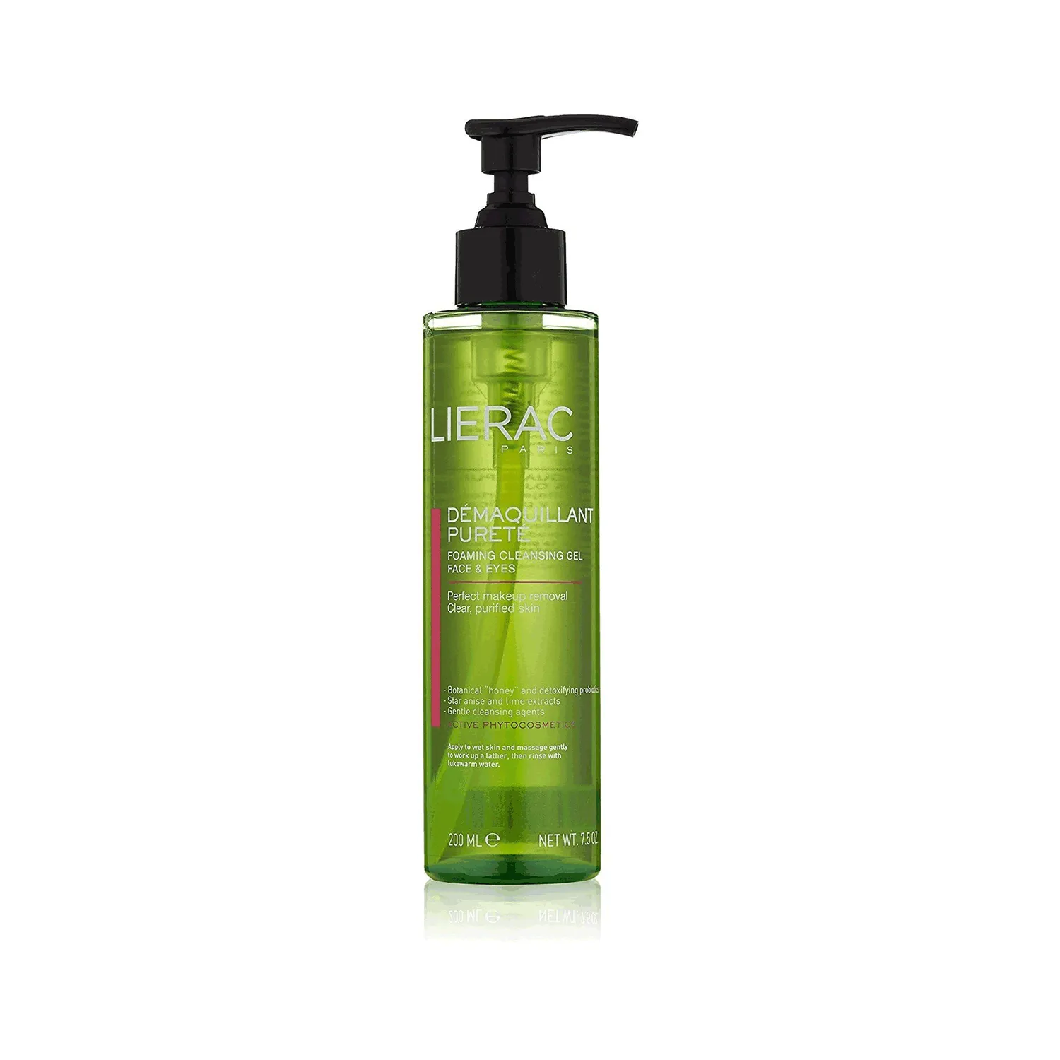 ليراك مرطب و منظف للبشرة 200 مل