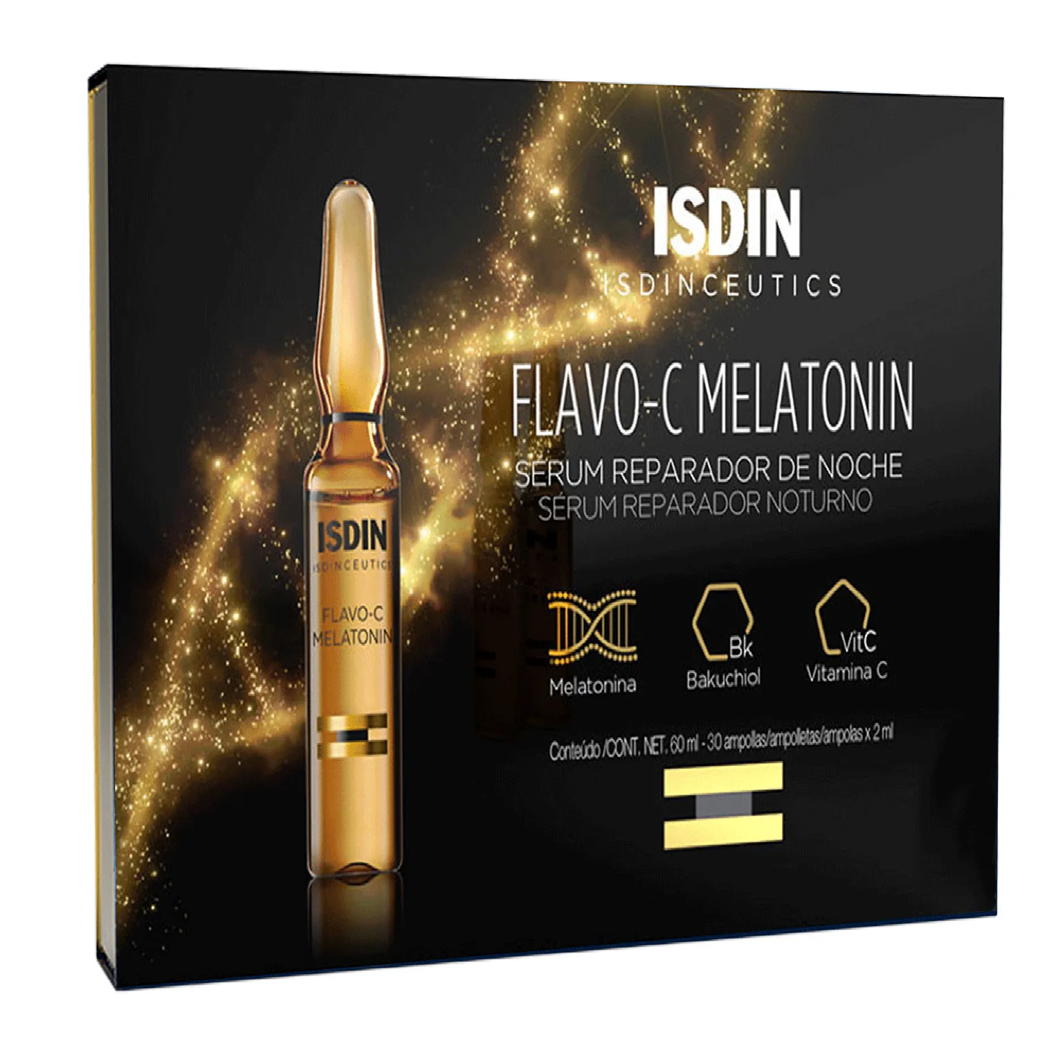 ايزدنسوتيكس أمبولات ليلية مضادة للأكسدة والتجاعيد 2مل / 10 أمبولات