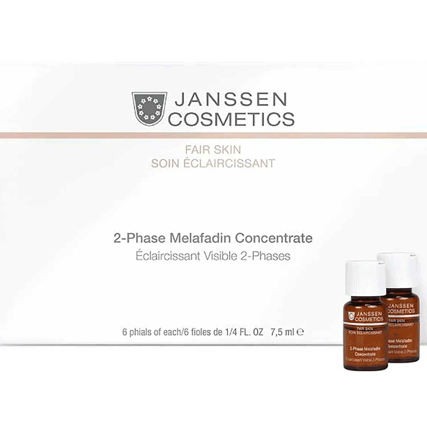 جانسين أمبولات تبيض وتنظيف البشرة 6X7.5مل