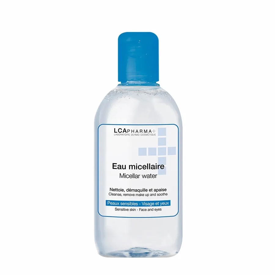 ال سي ايه ماء ميسلر لإزالة المكياج من الوجه والعين والرقبة ويستخدم للبشرة الحساسة 40مل