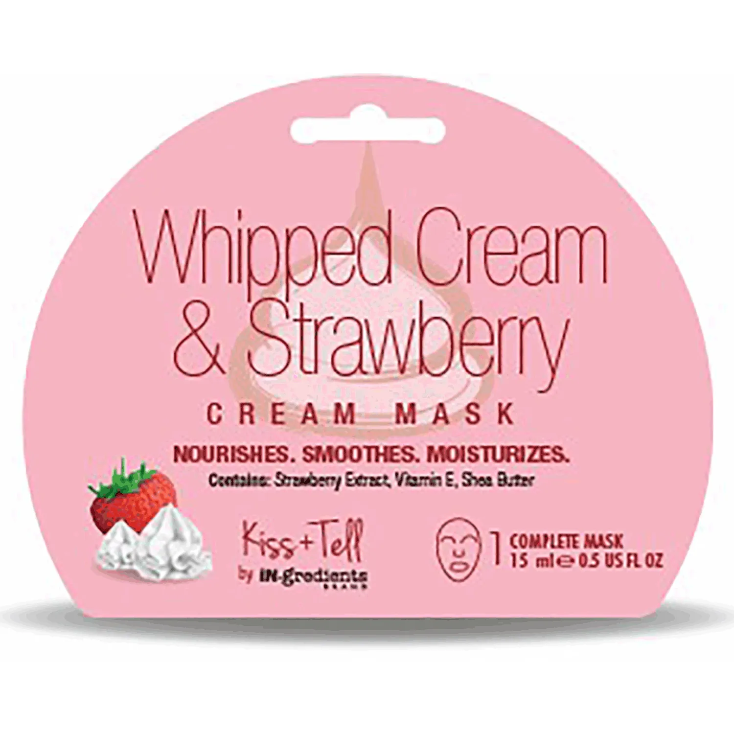إن-جريدينت ماسك بارقناع الكريمة والفراولة الكريمى قطعة واحدة