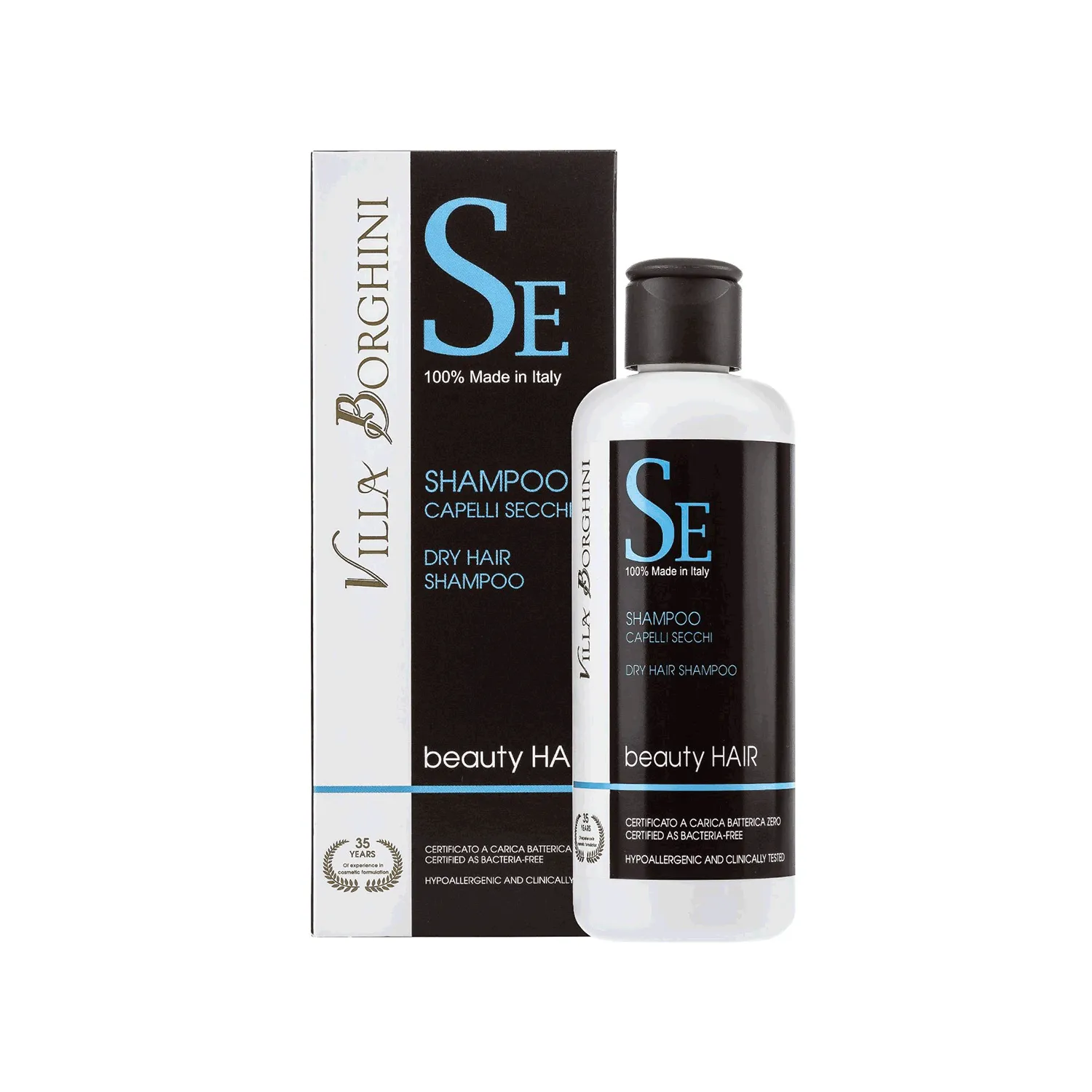 فيلا بورجينى شامبو العناية بالشعر الجاف 200مل