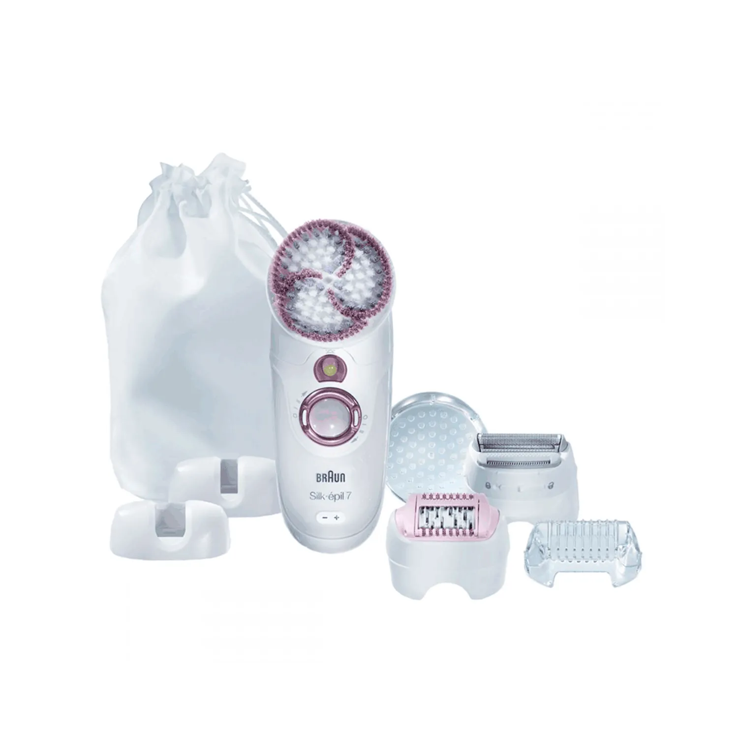 براون ماكينة لإزالة شعر الجسم والقدم والوجة سيلك ابيل 7 كهربائية 7951