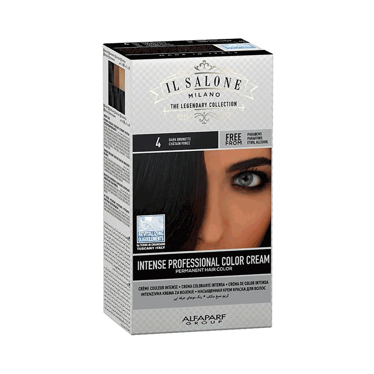 إل صالون صبغة دائمة بالبروتين لون بني غامق 4