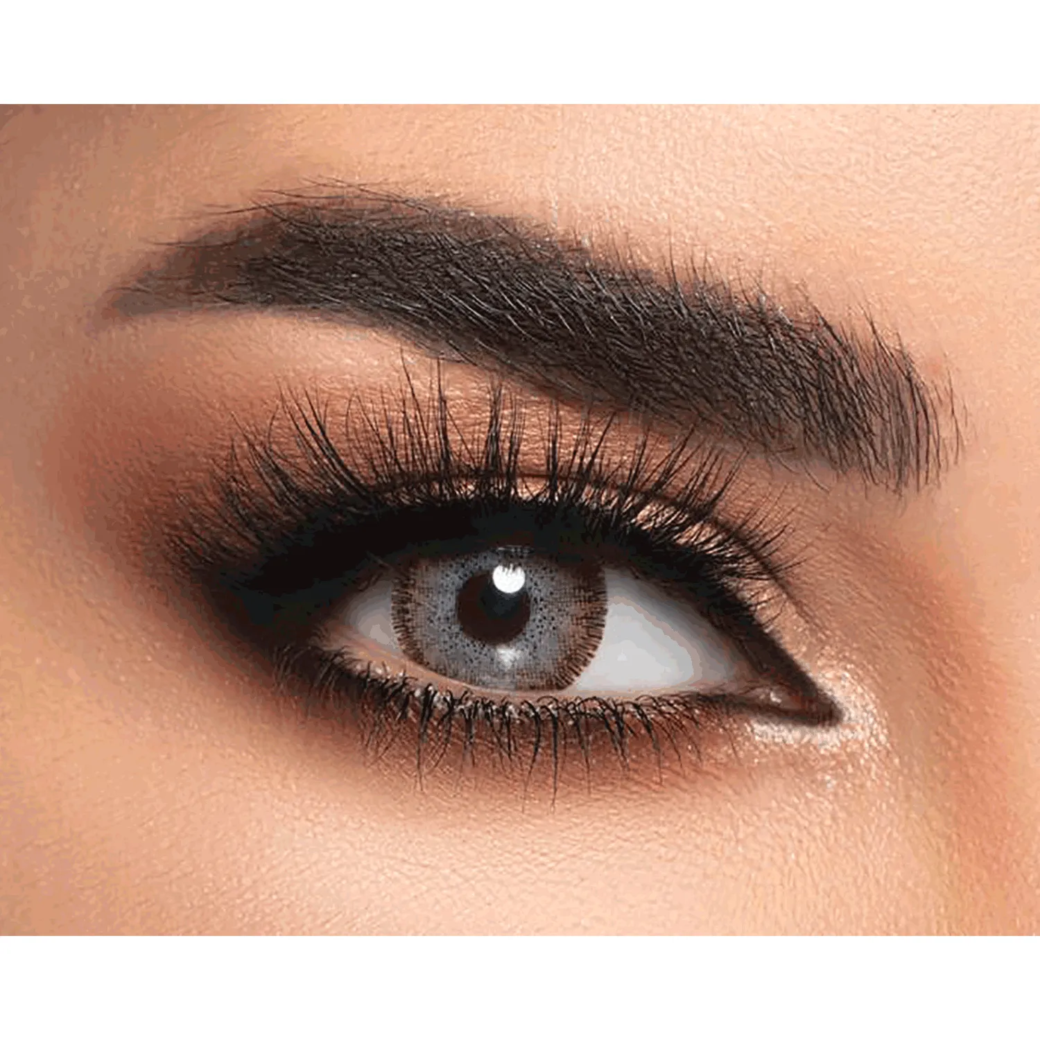 لينس مي عدسات بني