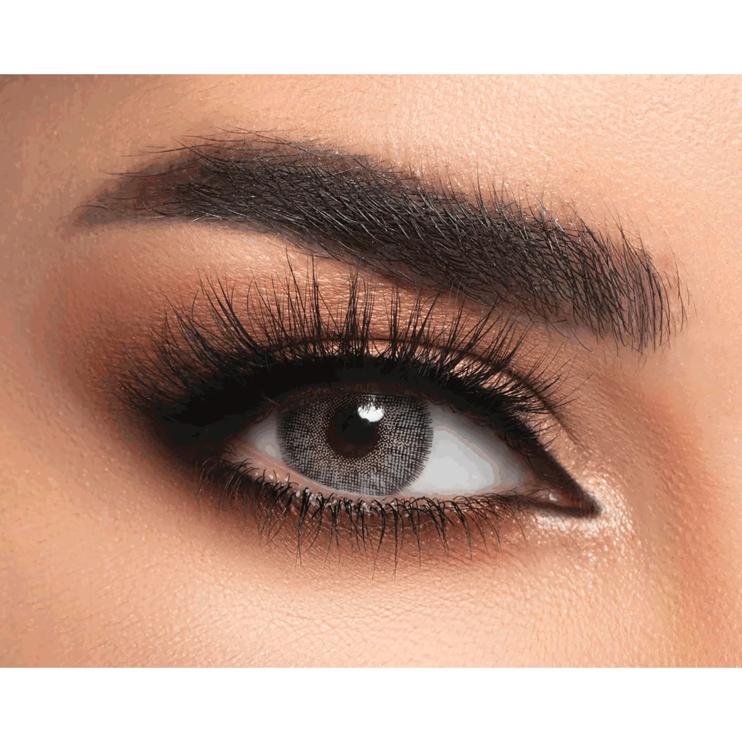 لينس مي عدسات رمادي