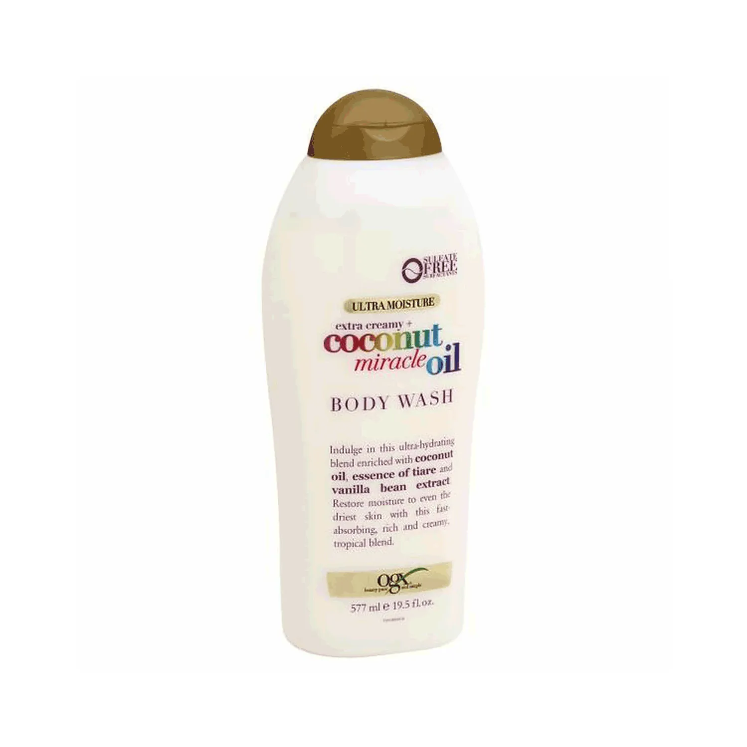 أو جى اكس غسول للجسم بخلاصة حليب جوز الهند 500مل