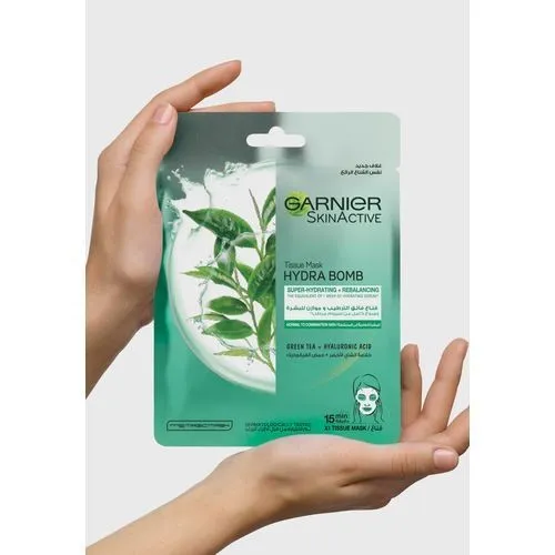 غارنييه سكين اكتيف هيدرا بومب ماسك الشاي الأخضر 32جم