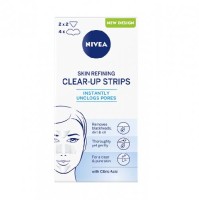 نيفيا شرائط الوجه تنقية البشرة بحمض السيتريد 6شرائط