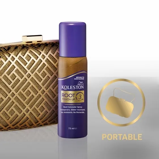 ويلا كوليستون روت تتش أب 3 سبراي صبغة شعر اشقر متوسط 75مل