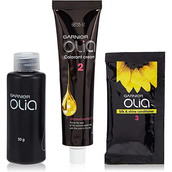 غارنييه أوليا بدون أمونيا 9.1 صبغة شعر أشقر فاتح رمادي