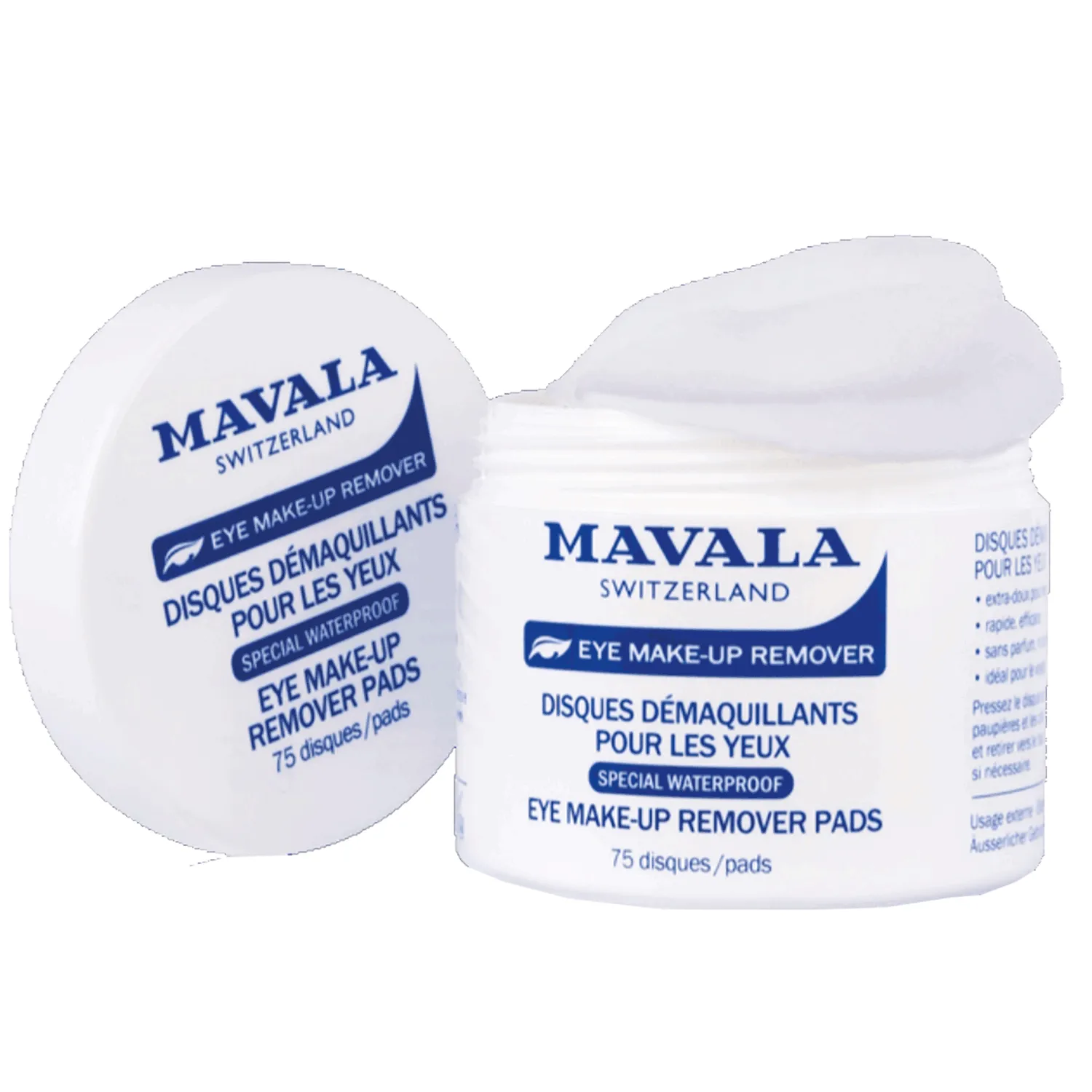 مافالا مناديل لإزالة مكياج العين 75 قطعة