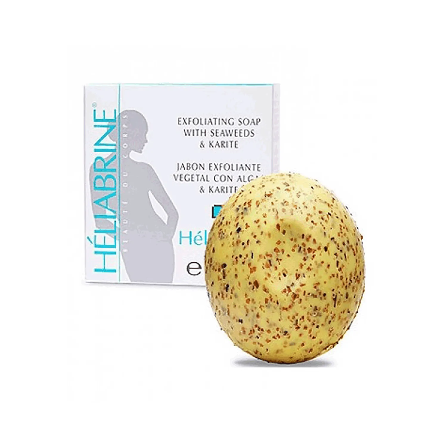 هيليابرين صابون سنفره والتقشير بالأعشاب البحرية وزبدة الشيا 150جم