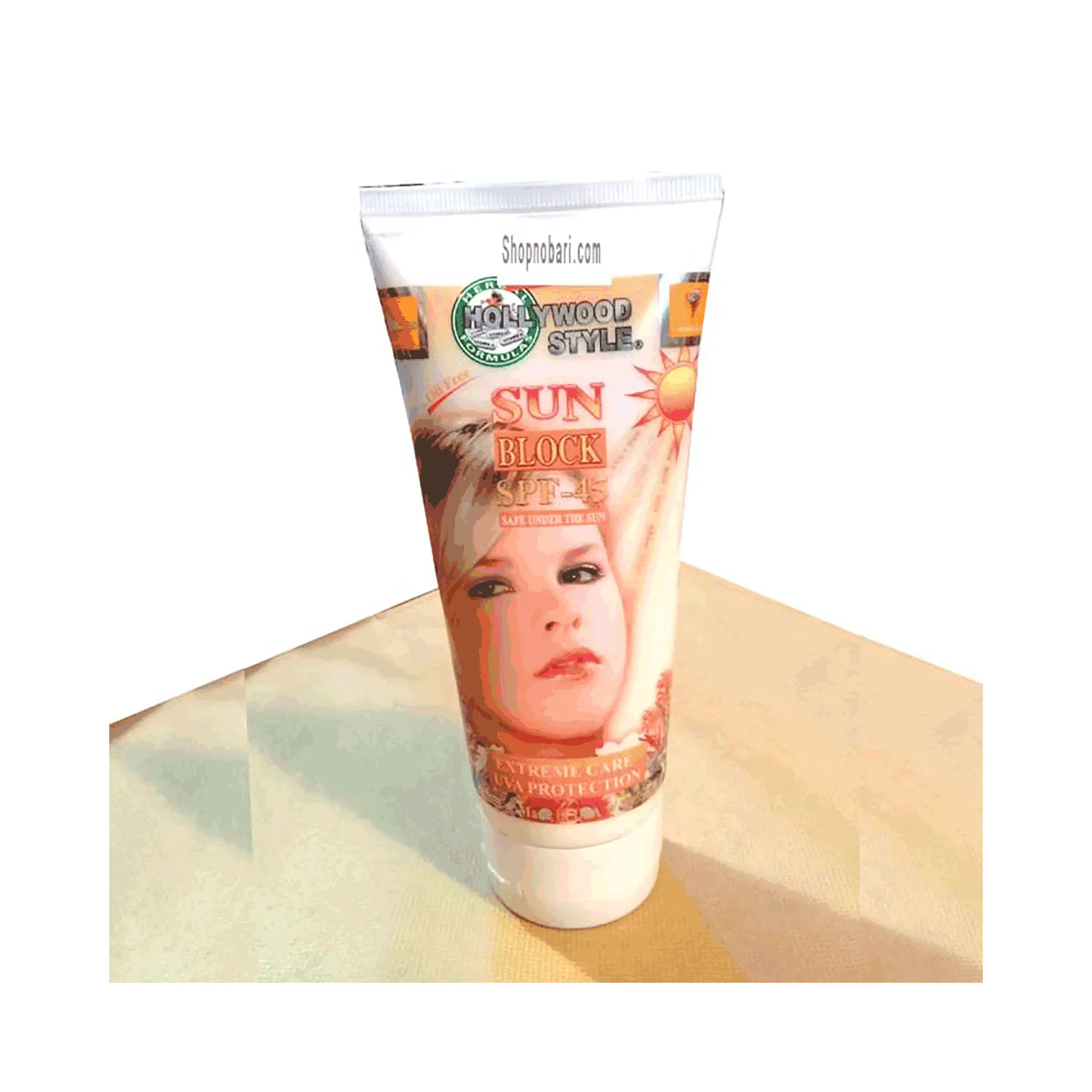 هوليود ستايل واقى الشمس معامل حماية 45 150مل