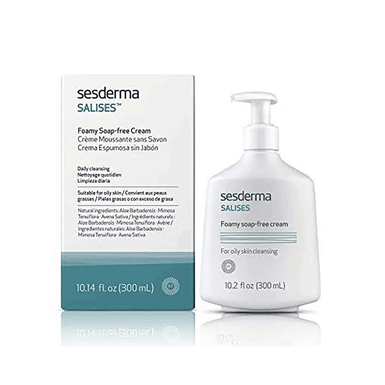 سيس ديرما غسول تنظيف البشرة الدهنية رغوة بدون صابون 300مل