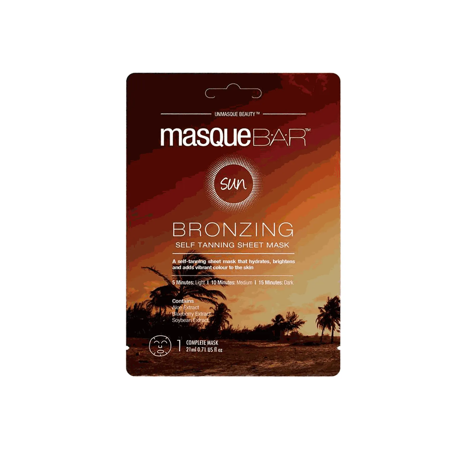 ماسك بار قناع التسمير البرونزى 21مل