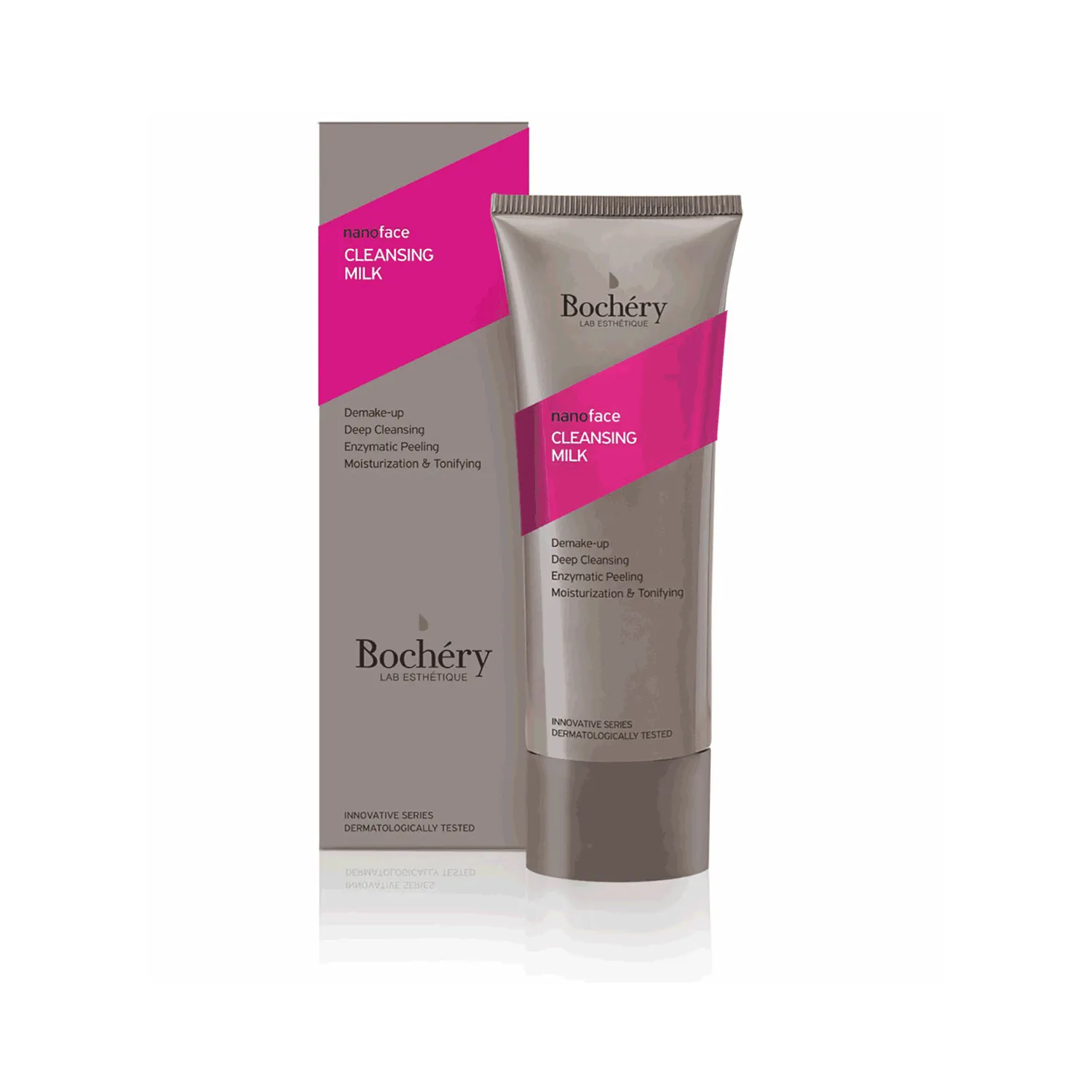 بوشرى غسول حليب بتقنية النانو لتنظيف الوجه 120مل