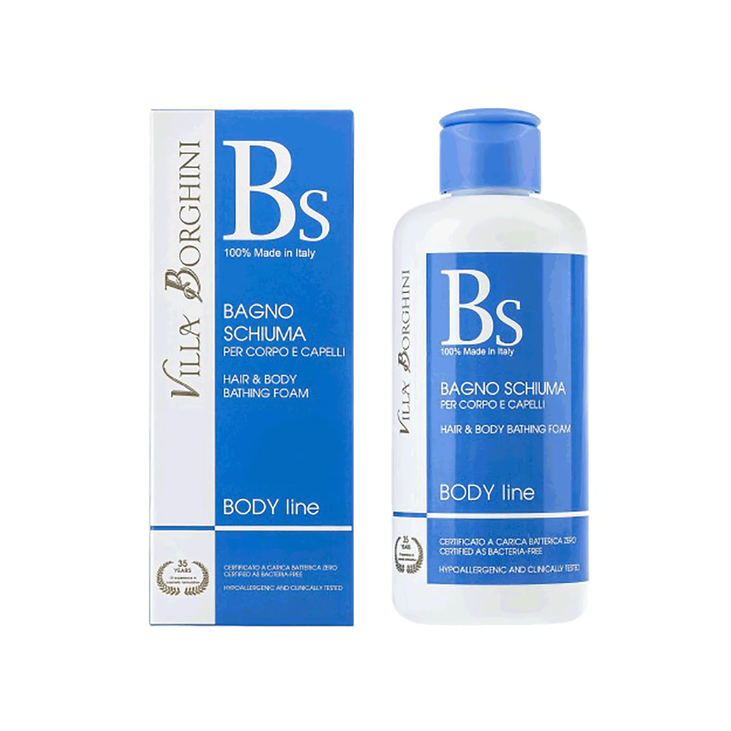 ڤيلا  بورچينى رغوة الاستحمام (الشعر والجلد)200مل