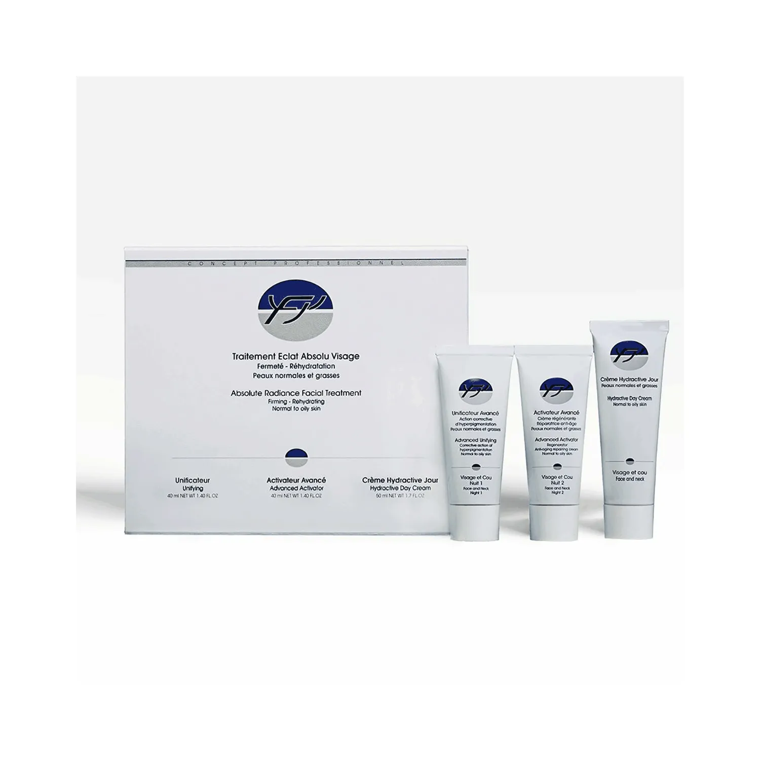 ياف معالج الوجه لإشراقة تامة بشرة عادية إلى دهنية