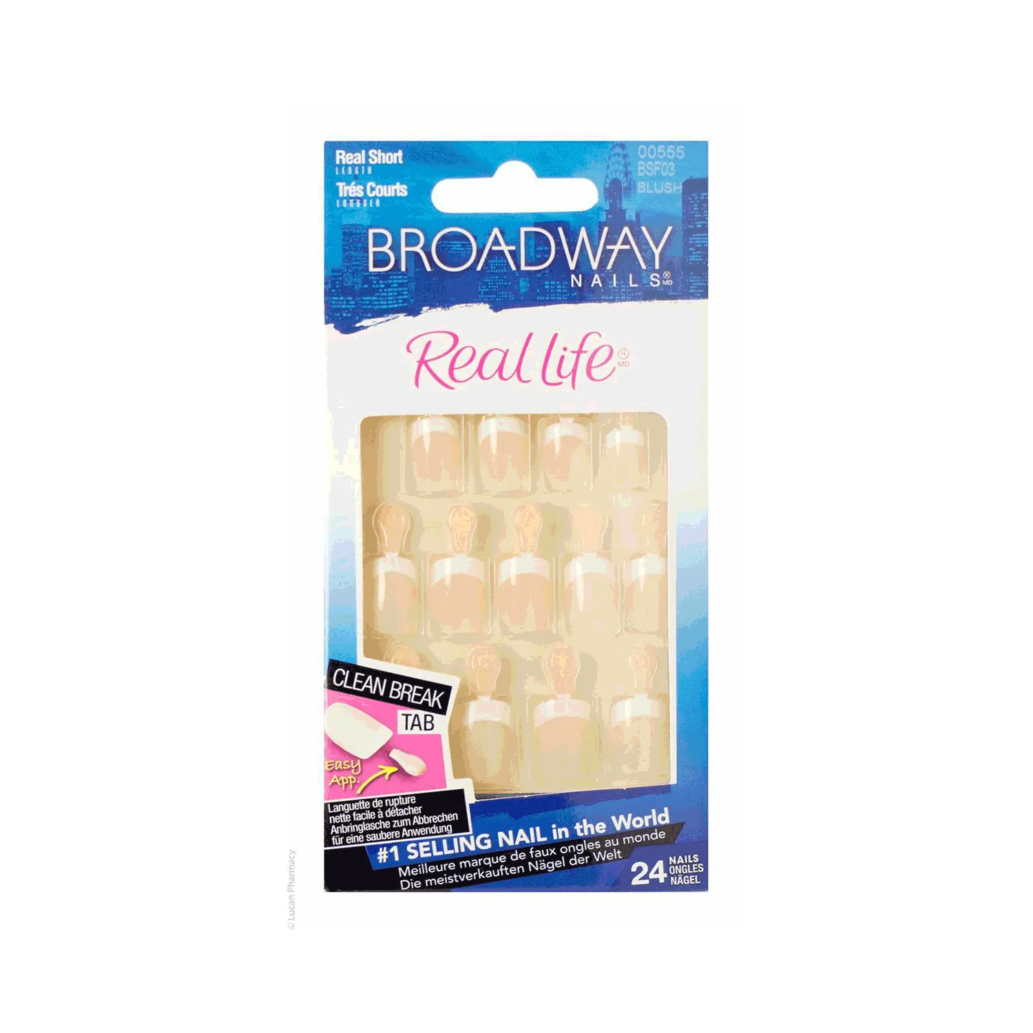 برودواي أظافر بريس أون 24S Bipm100