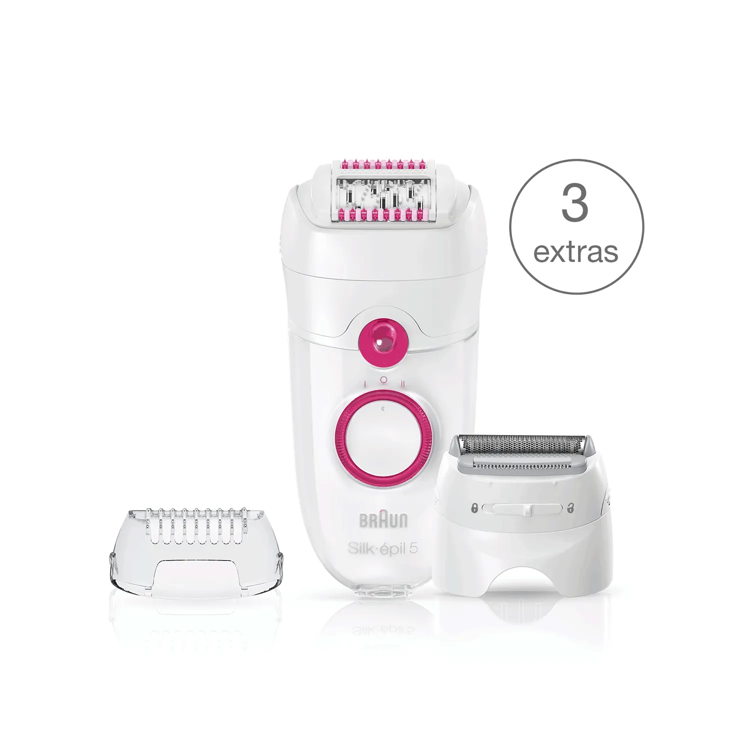 براون ماكينة إزالة شعر الجسم والقدم سيلك ابيل 5 5511