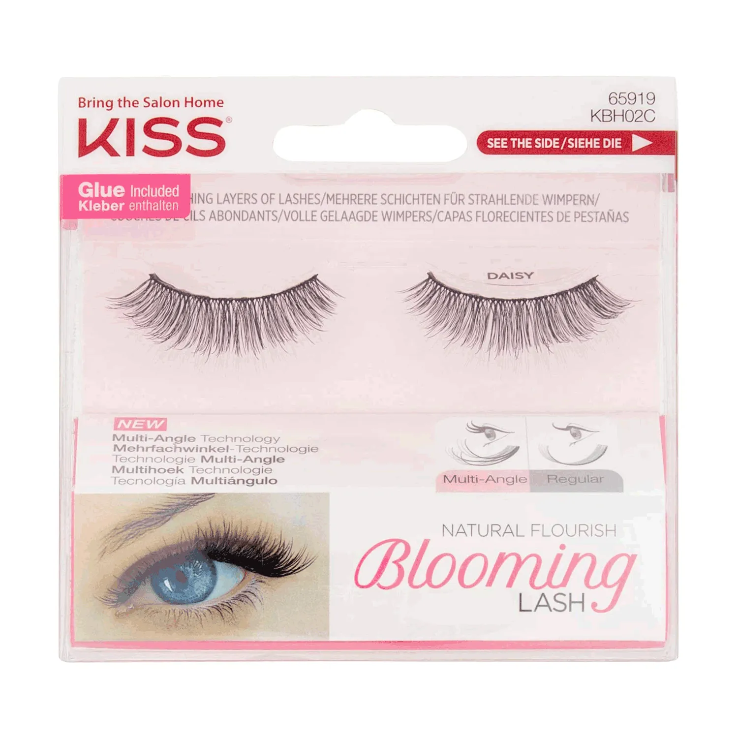 كيس بلومينج رموش طبيعية دايسي KB02