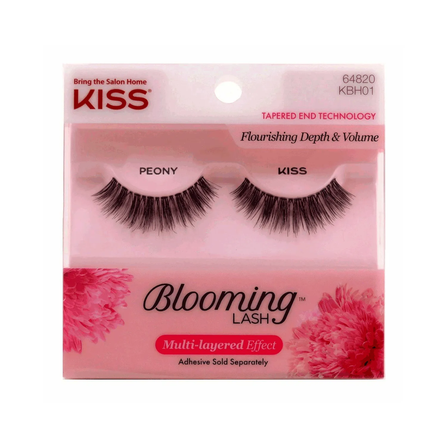 كيس بلومينج رموش طبيعية بيوني KBH01