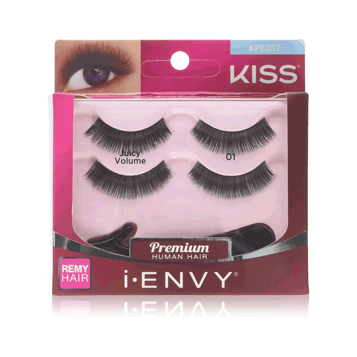 كيس رموش اي.انفي جوسي.فوليام-12 عبوة متعددة KPED12