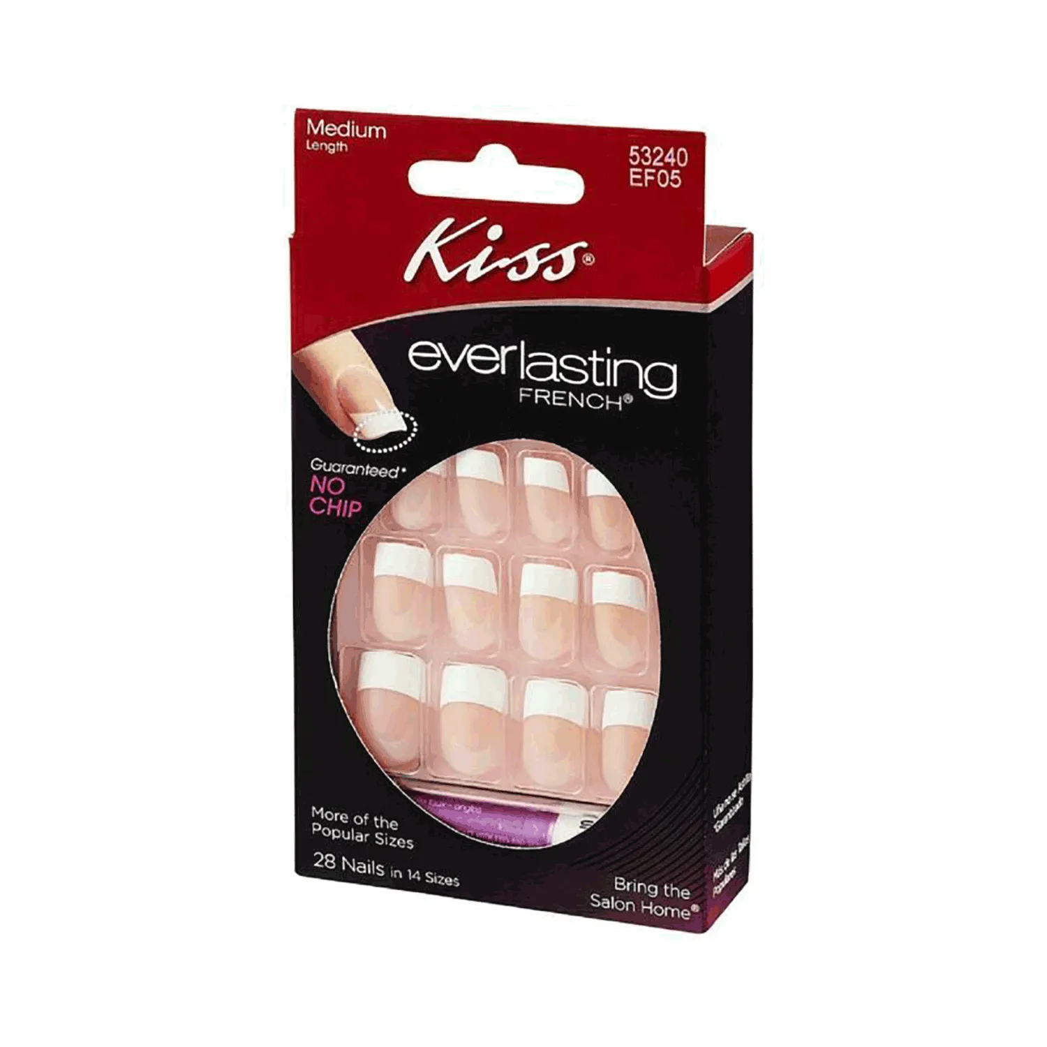 كيس أظافر ايفرلاستنج فرنش وسط 28اس EF05