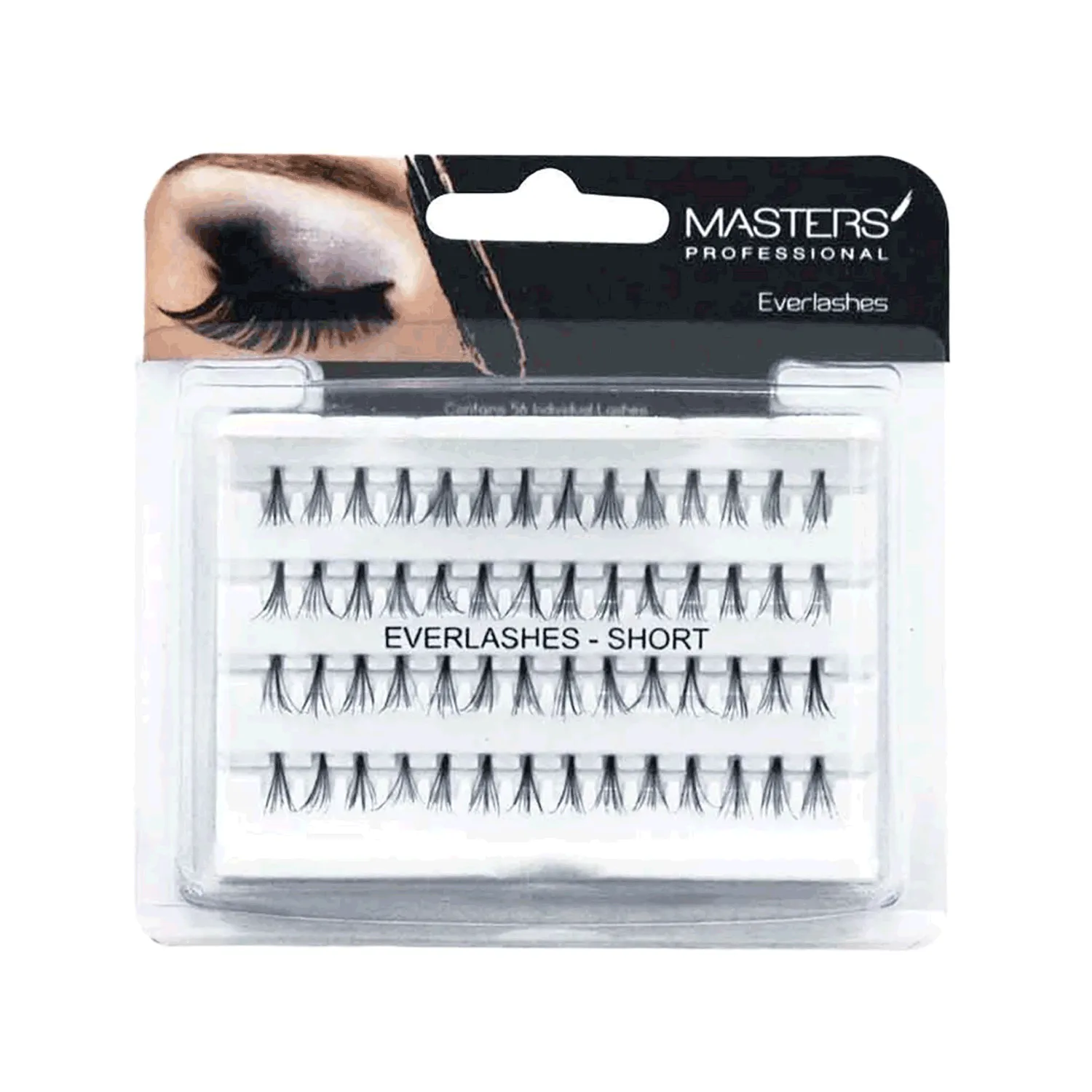 ماسترز رموش صناعية مغناطسيه قصيرة