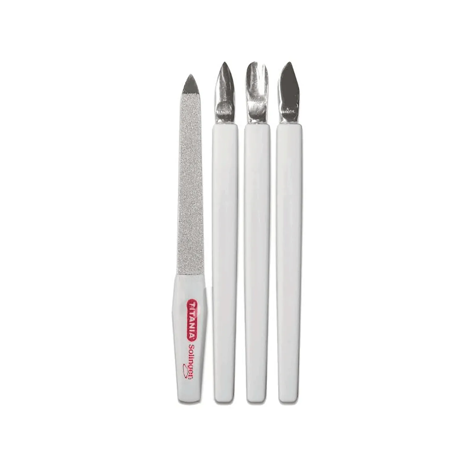 تيتانيا مجموعة  جيرماني المانيكير والباديكير مكونة من 4 قطع 1021