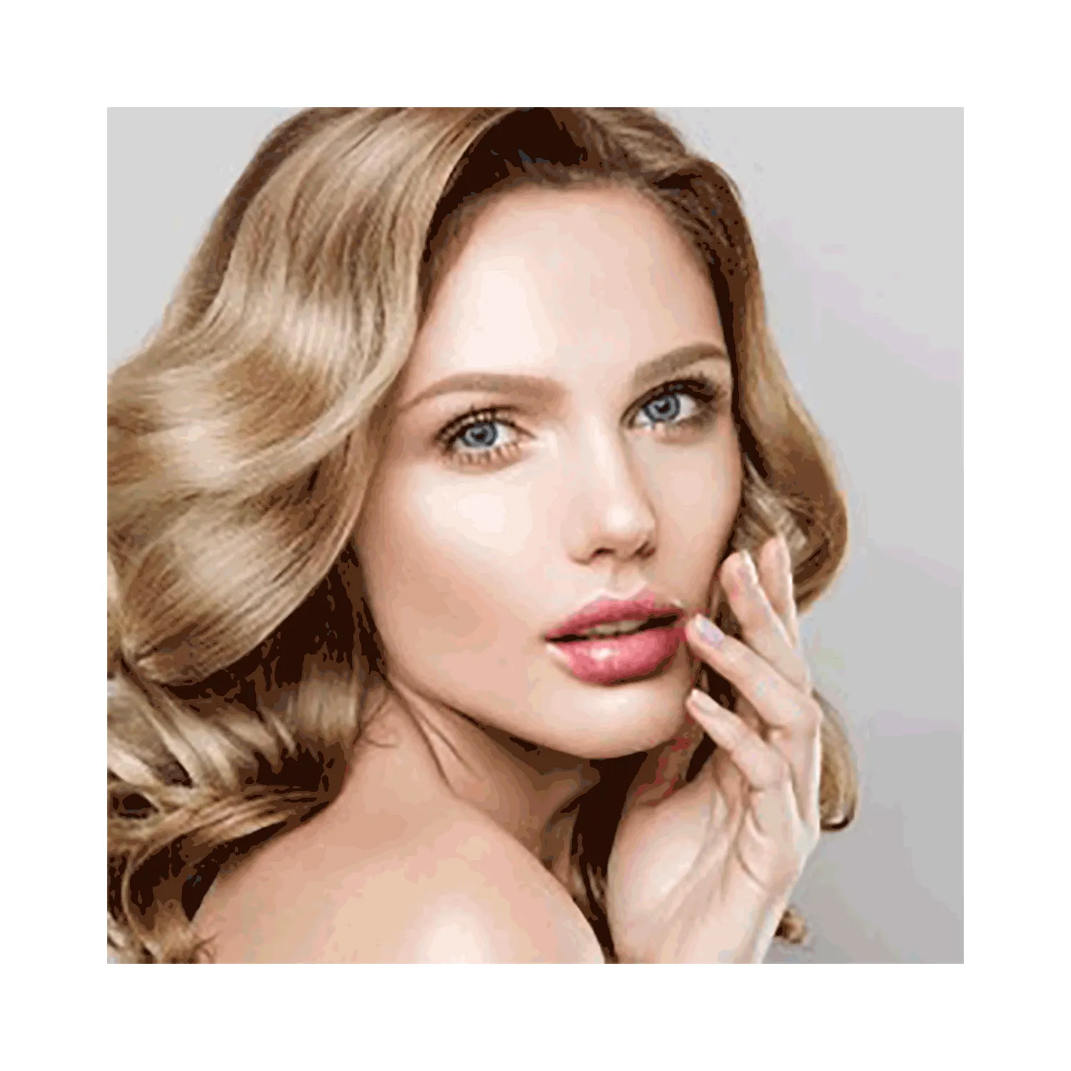 أدور عدسات لاصقة تجميلية رمادي بلانو لؤلؤي