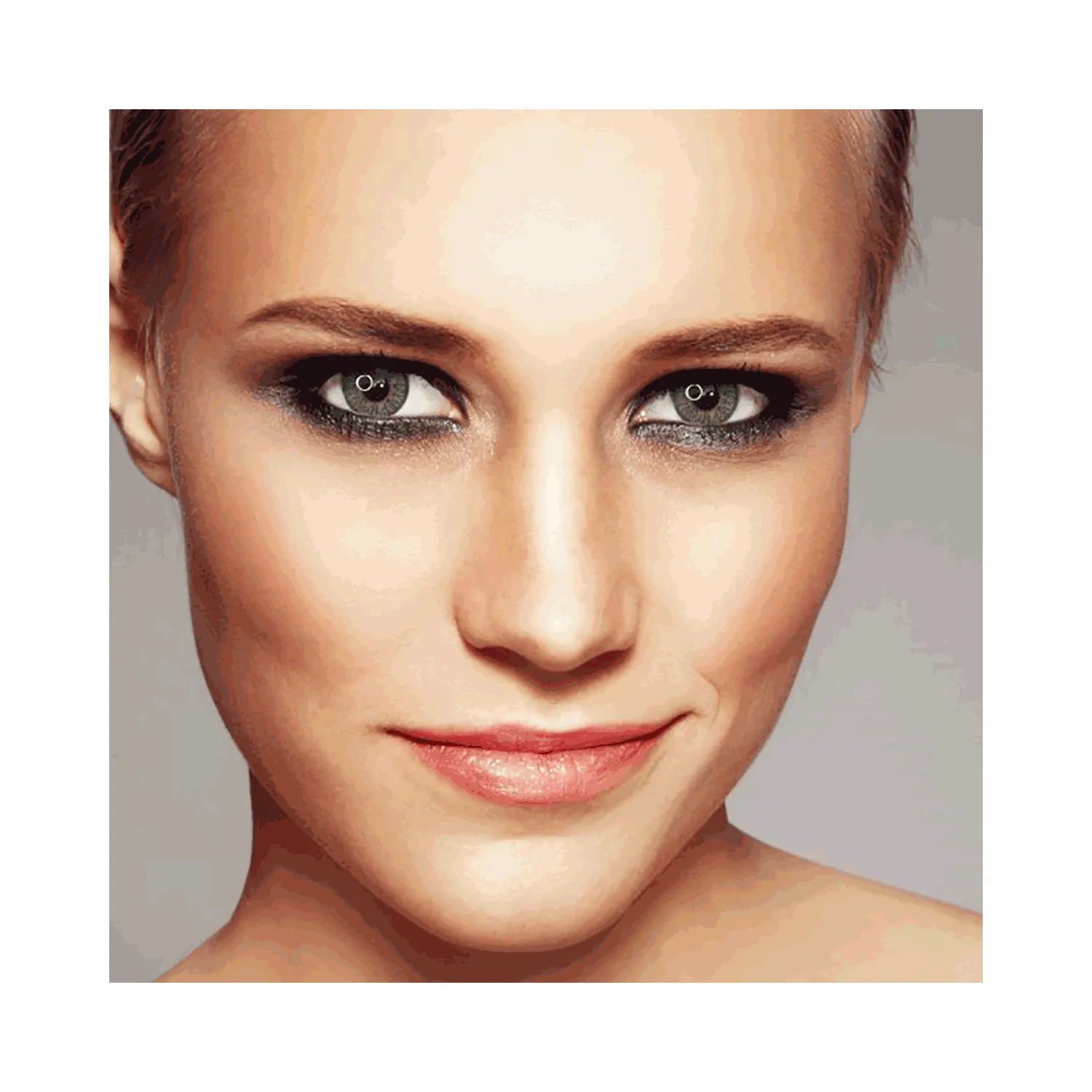 أدور عدسات لاصقة تجميلية تراي أخضر فاتح