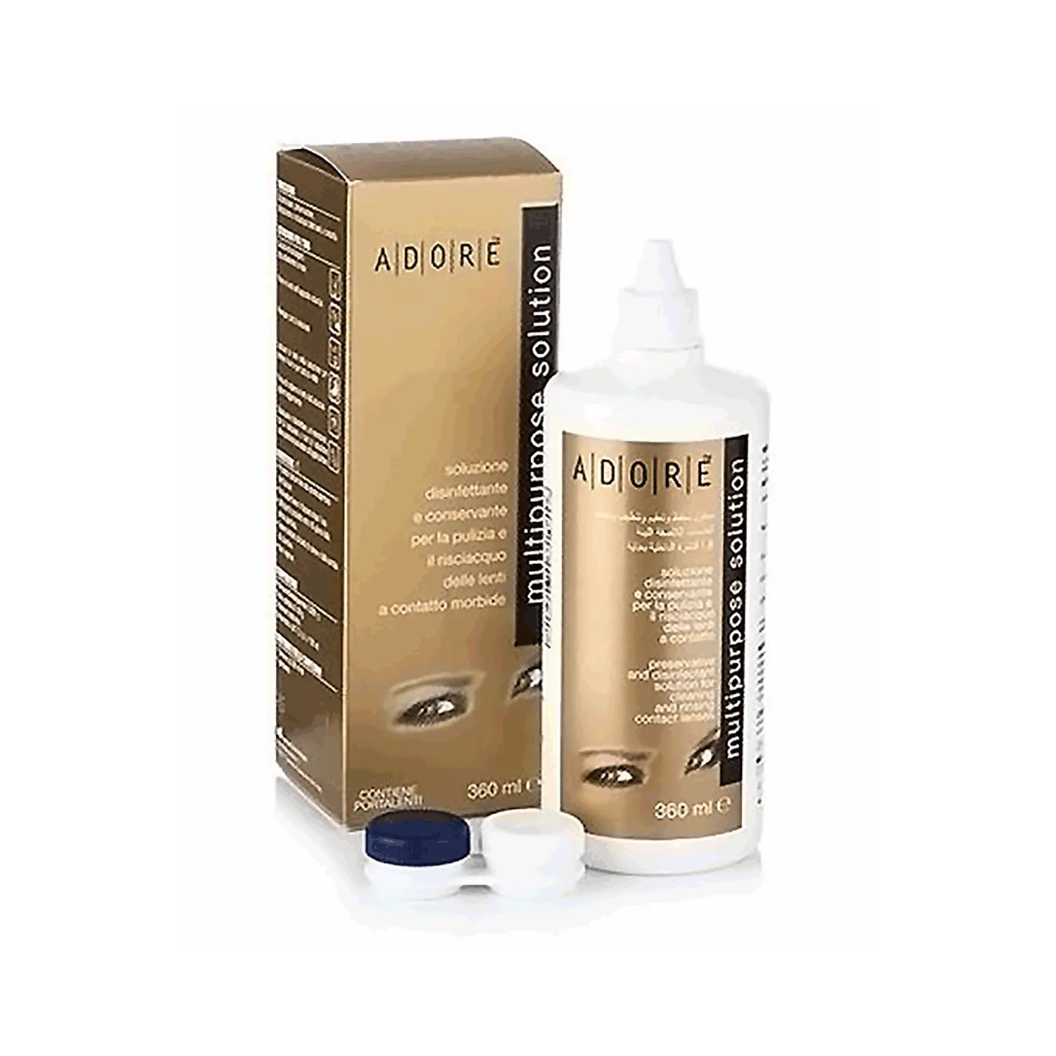 أدور محلول عدسات لاصقة 100مل