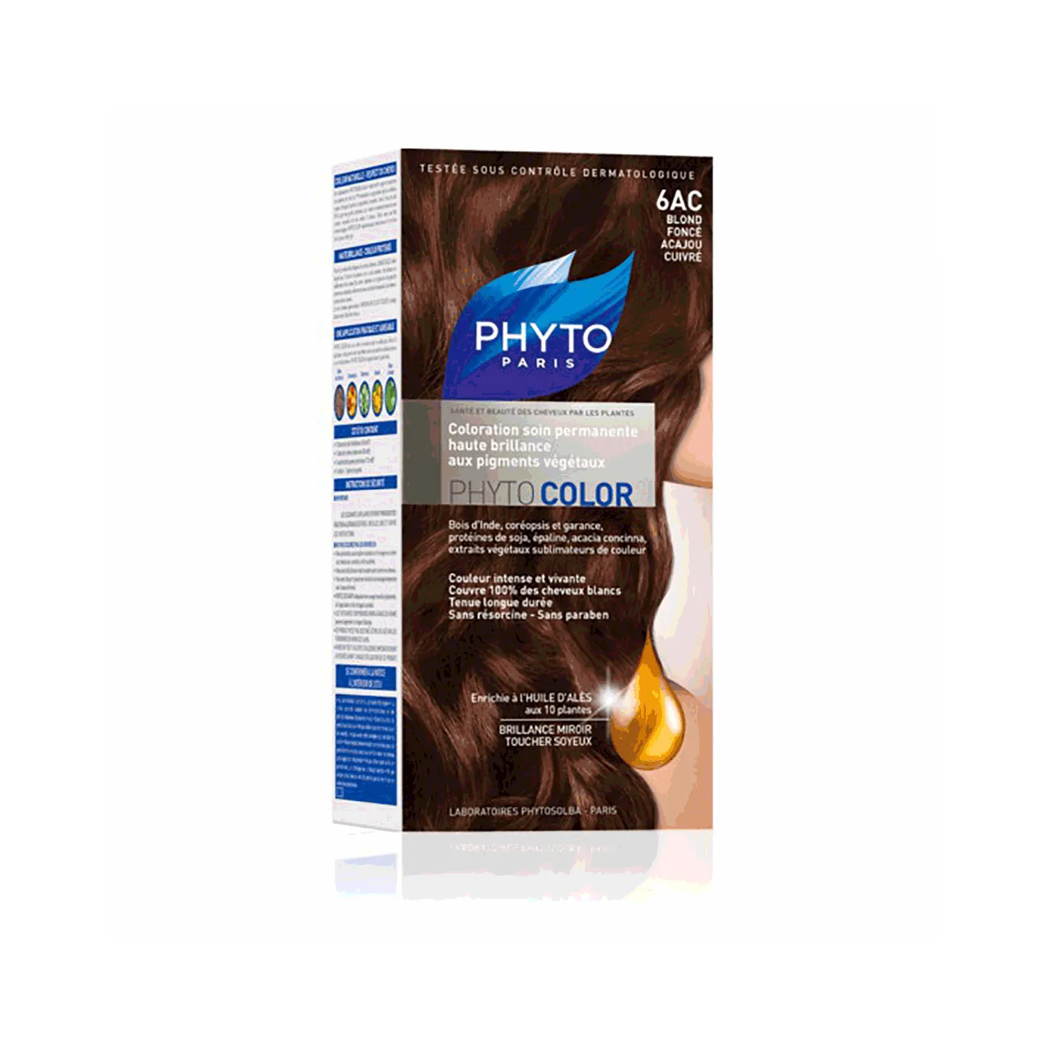 فيتو صبغة شعر فيتو لون نحاسي غامق 6AC